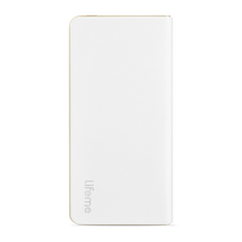 魅族lifeme原装充电宝10000毫安 皮质金属多口 移动电源手机平板通用PowerNote 白色