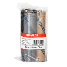 欣码（Sinmark） 欣码 L11070 全蜡蜡基碳带 条码机色带宽110mm长70m