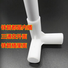 加厚蚊帐三通蒙古包蚊帐学生蚊帐支架三角接头接口连接件零件抓手 j 内径15*15*15【4个】 其它