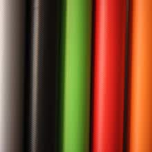 子浩 碳纤纸 汽车碳纤维贴纸 纤维 整车贴装饰全车3D改色膜促销 3D1.27宽x1米长 黑色