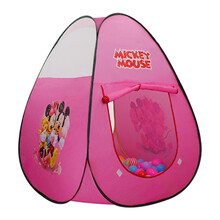 德舜儿童户外帐篷游戏屋 室内过家家玩具 海洋球波波球 0-9周岁 儿童礼物 mickey mouse三角形游戏屋