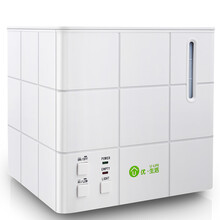 优·生活（U·LIFE） 热蒸汽方形加湿器静香卧室办公室空气杀菌暖雾增湿机 孕妇老人可添加精油香薰 白色