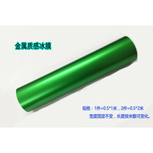 适用于车载汽车碳纤维改色膜车身改装贴纸 中柱侧裙亮面碳纤纹亮黑防水贴膜 绿色 冰绿0.5*1米工具