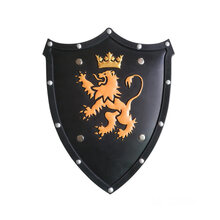 酷维漫 儿童玩具剑盾组合武器 PU软胶泡沫安全仿真兵器 刀剑盾牌模型舞台表演道具 宝剑玩具 狮子王小盾