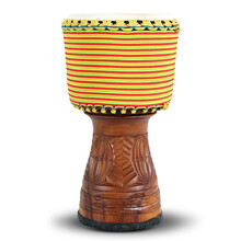 德国MEINL麦尔非洲鼓羊皮非洲女王/曼丁部落成人儿童丽江手鼓 AE-DJTC1-L芭拉12寸