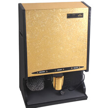 皇猫全自动感应擦鞋机酒店用立式电动擦皮鞋机擦鞋器 G1 龙纹金