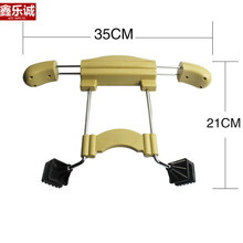 佑臂 车载衣架可伸缩衣服架 车用衣服挂钩衣挂不锈钢汽车座椅凉晾衣架 米黄色【核对座椅头靠】 中华豚H220H230H330H530H尊驰骏捷