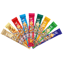 乐吧薯片50g多袋多口味混搭非油炸大礼包膨化休闲食品小吃优惠零食组合 【12袋】烧烤3+海苔3+鲜虾3+牛排3