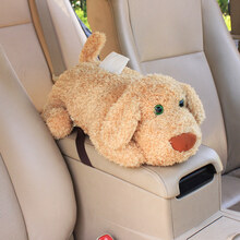 小白菜 车载纸巾盒 车用纸巾盒 汽车纸巾盒 创意简约可爱定制车内纸巾盒抽纸盒 车载纸巾盒抽 创意改装 大耳狗