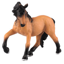 仿真马模型玩具骏马套装野生动物儿童过家家早教认知玩具 儿童认知玩具3-10岁 卢西塔诺马