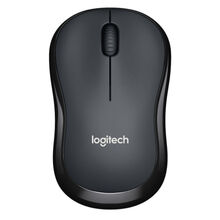 罗技（Logitech）M220无线静音鼠标 家用商务办公对称鼠标 带无线2.4G接收器 黑色