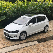 高尔夫7代 一汽 原厂 汽车模型 1:18  GOLF 高7 高尔夫 嘉旅 合金车模 收藏送礼 高尔夫 嘉旅 极地白