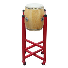 南弦 高音战鼓6.5寸椿木鼓戏曲堂鼓京剧团战鼓锣鼓原木色白茬鼓带架子 高音战鼓+架子+鼓棒一付