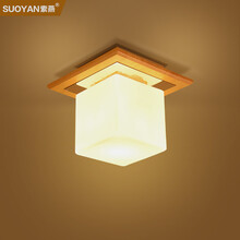 led吸顶灯简约北欧过道走廊阳台卫生间玄关灯具灯饰9126系列20*20带led灯泡 如图带5wled光源