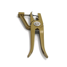 农盛乐 猪牛羊耳标钳养殖器械不锈钢耳标钳 自动打耳钳 猪牛羊耳标钳 金色液压耳标钳