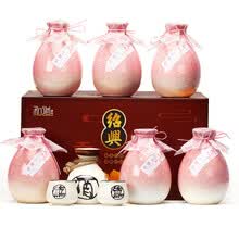 小桃仙蜜桃米酒整箱礼盒500mlx6坛桃花醉月子酒送礼安稳少女颜值酒低度古风蜜桃酒