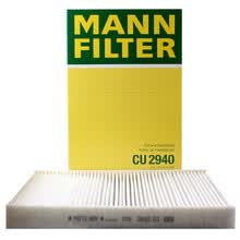 超市	
曼牌(MANNFILTER)空调滤清器/空调滤芯CU2940适用标致308/408/307/雪铁龙C4L/世嘉/凯旋/C4世嘉/DS6/DS5LS