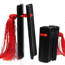 FLOFAIR 黑色 水煮儿童 曲艺 语言表演 少儿 初学 练习 竹板 快板 乐器  KB-05 儿童初学快板KB-05