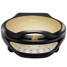 Midea/美的电饼铛家用 双面加热电饼档煎烤机煎饼机烙饼机煎饼铛 匀热悬浮烤盘电饼锅 金色