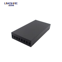 凌科朔（LINKSHIRE）8口SC光纤终端盒 光纤盒 光缆尾纤熔接盒 光纤配线架