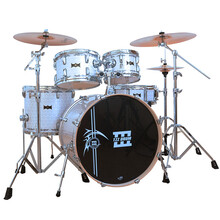 TAMA TZZ挑战者架子鼓YZJ演奏家系列 限量新品爵士鼓5色 全套镲片 白色魔方