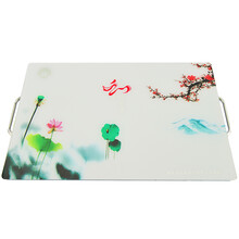 太阳岛 饭菜保温板方形热菜板小号家用智能恒温加热饭菜保暖板加大 2档调温机械款 38*60cm家和万事兴