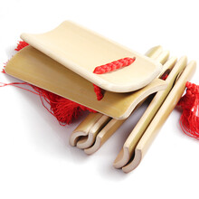 FLOFAIR牌 原色 成人 表演用 曲艺 相声 初学 学生 白竹板 快板  KC-04 儿童款