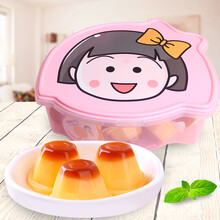 樱桃小丸子果冻布丁卡通宝盒鸡蛋布甸360g*1盒休闲零食 1盒