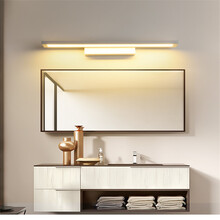 英栢思 2020新款简约现代大气家用镜前灯壁灯 白色400中性 400x50x100mm