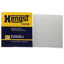 汉格斯特Hengst空调滤清器*滤芯格E2925LI(适配起亚K3 K3S狮跑智跑瑞风S2 S3新福瑞迪飞思K2奕跑KX1福瑞迪锐欧佳乐)