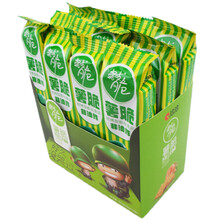 洽洽 喀吱脆薯脆 420g（35g×12条）盒装 饼干 办公室零食 洽洽食品 芥末三文鱼