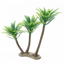 场景仿真植物模型假树仿真野生动物套装配件恐龙场景造景儿童玩具儿童礼物 椰树