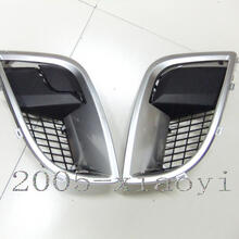 捷顺行 别克新君威GS前保险杠进风口 雾灯亮框 獠牙雾灯罩前杠4S纯正配件 拖车盖