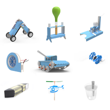 儿童创客教育STEM科技小制作小发明科学实验套装玩具幼儿园小学 幼儿园套餐C