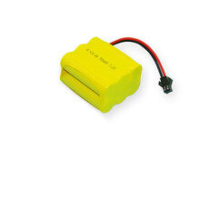 儿童玩具车配件遥控汽车SM充电电池组3.6V4.8V6V7.2V镍镉5号700mAh电池组 AA 7.2V 双排电池组