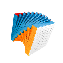 魔域文化魅龙12阶13阶15阶十三十五阶魅龙11十一阶魔方彩色超高难度灵活顺滑魔方收藏送礼益智玩具 魅龙11阶彩色