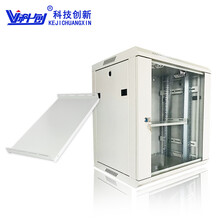 科创机柜9u网络机柜墙柜 壁挂式交换机机柜弱电监控小机箱 KC-6409W黑白可选 机柜托盘