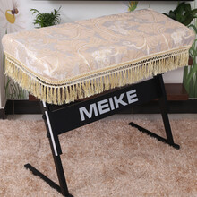 61键电子琴琴罩琴披盖布金丝绒罩子防尘罩琴套76键琴披金丝绒琴披盖布88键电钢琴琴布 61键凤尾米黄琴罩