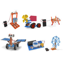 儿童创客教育STEM科技小制作小发明科学实验套装玩具幼儿园小学 小学中级套餐B