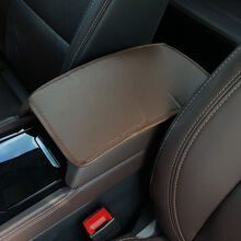 汽车扶手箱汽车扶手箱套垫防脏防晒车载装饰用品中央扶手箱套手垫胳膊手肘垫 咖啡色 车顶把手套【通用尺寸】【2片装】