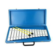 15音铝板手敲琴蓝色木盒金属琴片奥尔夫打击乐器专业教具TL15奥尔夫天地（Orff world）