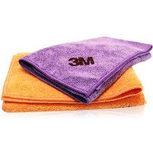 3M 细纤维毛巾 洗车毛巾 擦车毛巾 擦车布汽车毛巾加厚 2条装