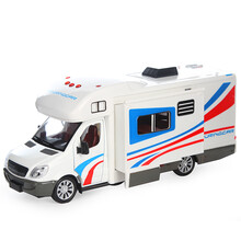 儿童合金双层观光大巴士校巴公交车公共汽车模型大客车玩具车模汽车模型 房车10