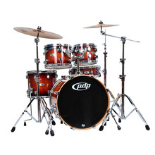 pdp  PDP M5 架子鼓 爵士鼓 全枫木烤漆 5鼓3镲架 架子鼓爵士鼓 红色四射+HCS5片装+所有赠品