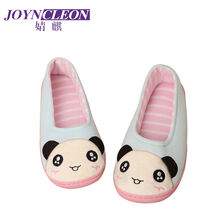 婧麒（JOYNCLEON）月子鞋春夏孕产家居两穿防滑包根软底产妇鞋孕妇鞋平底四季款 蓝色小熊 L