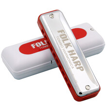 通宝（TOMBO） 2016新款十孔布鲁斯口琴10孔初学演奏款PADDY爱尔兰音阶调式全 6610H E调