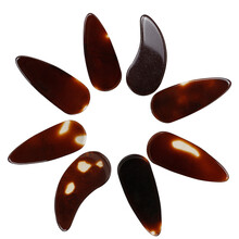 名森（Minsine）古筝指甲成人儿童练习演奏专业凹槽指甲8只盒装 平面中号送胶布1卷