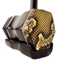 梵巢 黑色黑檀木原色轴 演奏 初学 入门 考级成人学生二胡 民族 拉弦乐器 六角筒子 