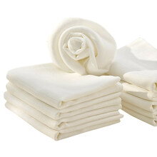 艾娜骑士  婴儿绢竹纱布尿布 新生儿竹纤维尿片宝宝可水洗尿布【18条装】 纱布尿布18条装