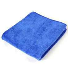 悦卡（YUECAR） 洗车毛巾 加厚磨绒擦车巾吸水毛巾不易掉毛纤维擦车布汽车用品 蓝色加厚磨绒30*30
